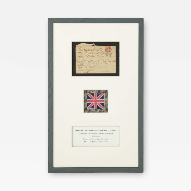 A Union Jack from Shackleton s Imperial Trans Antarctic Expedition 1914 1917