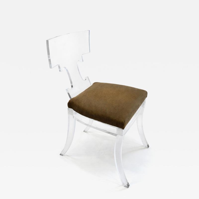 A contemporary Klismos inspired side chair by CHAHAN Design Gallery Paris 