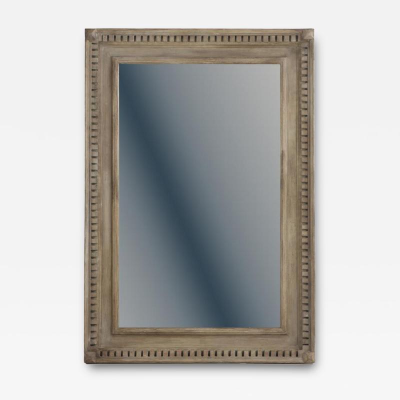 A large French painted mirror C 1920 