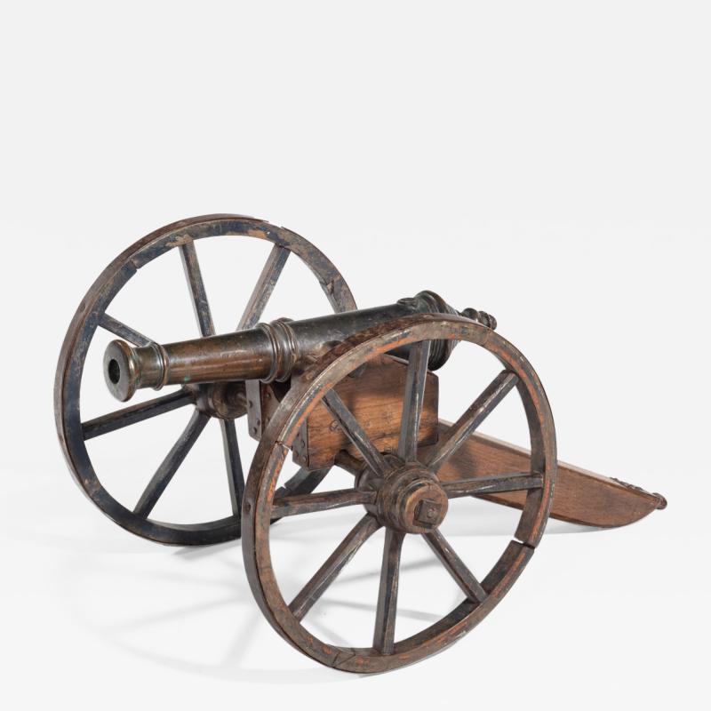 A mid Victorian model of a field cannon