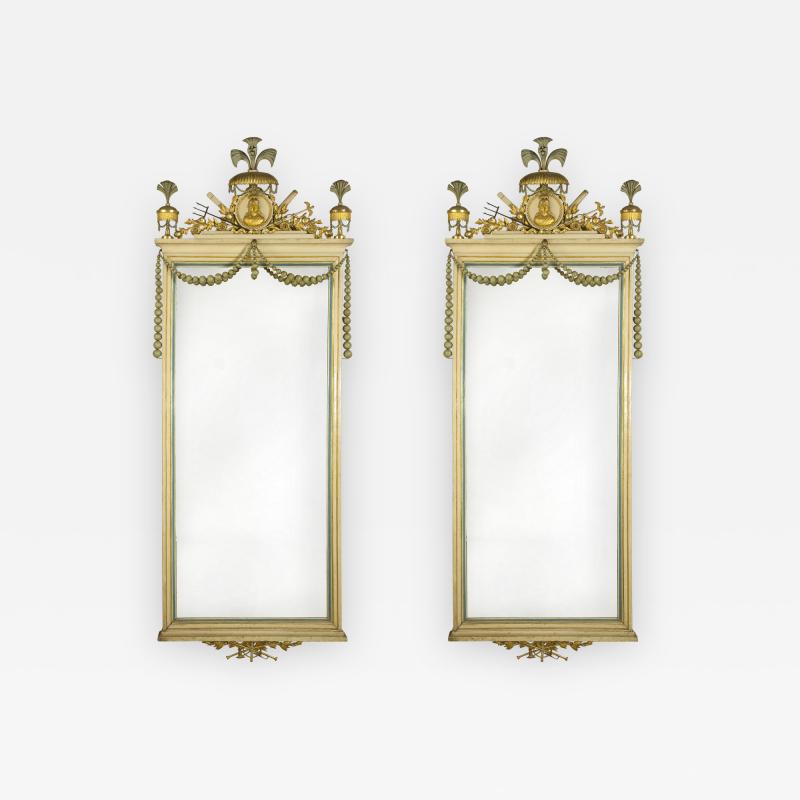 A pair of Majorcan Carlos IV mirrors