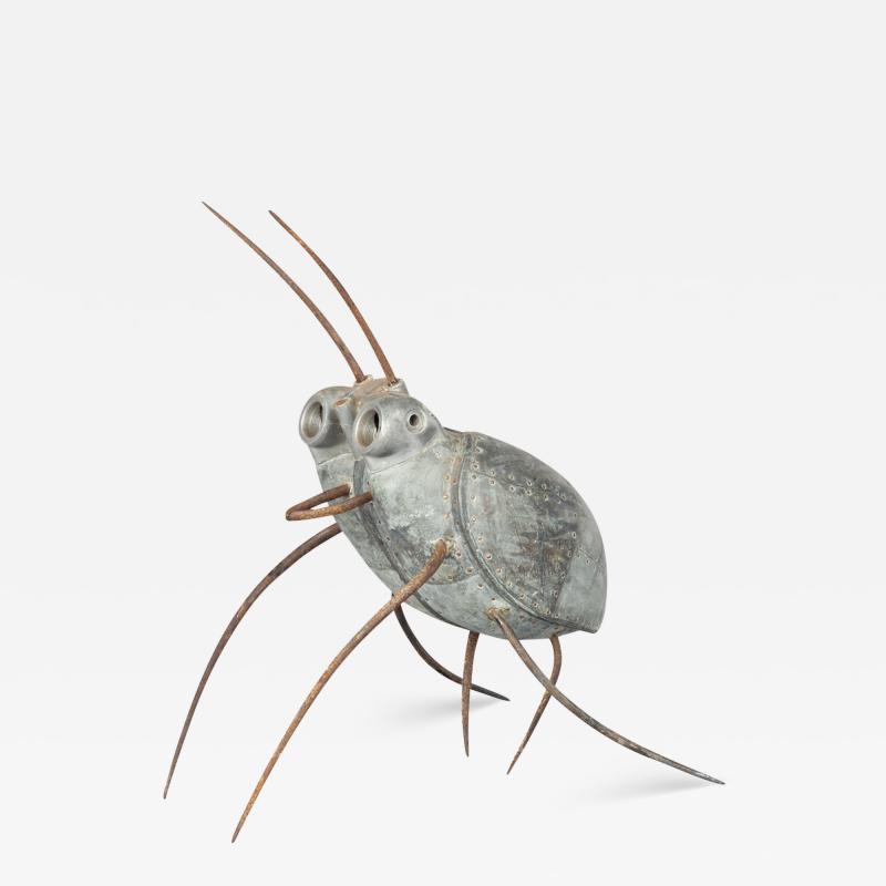 A reclaimed metal Bug by Martin Scorey