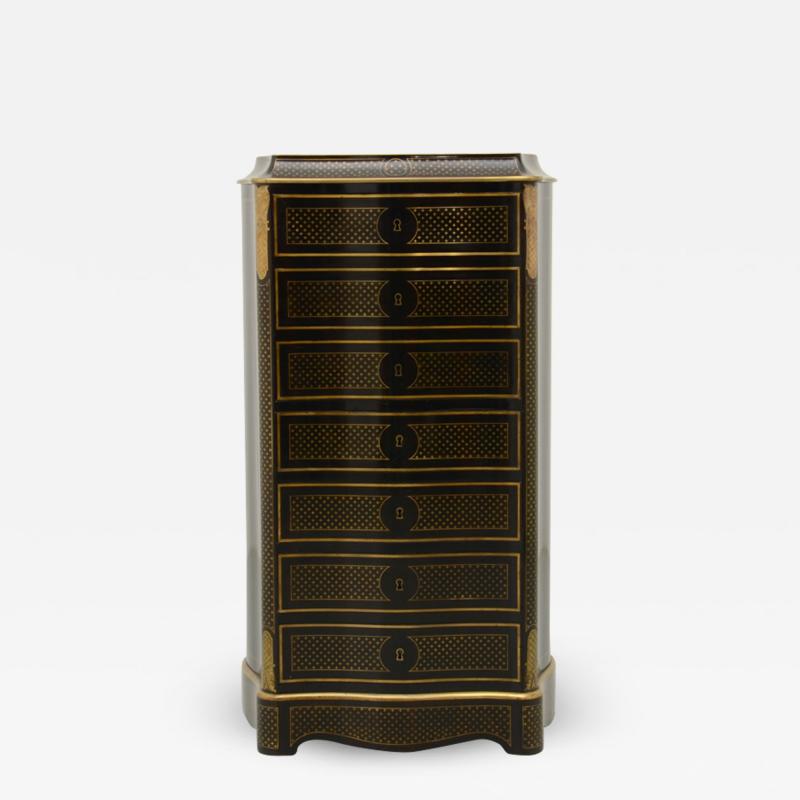 A very refined 1850s small French Napoleon III Secretaire cabinet