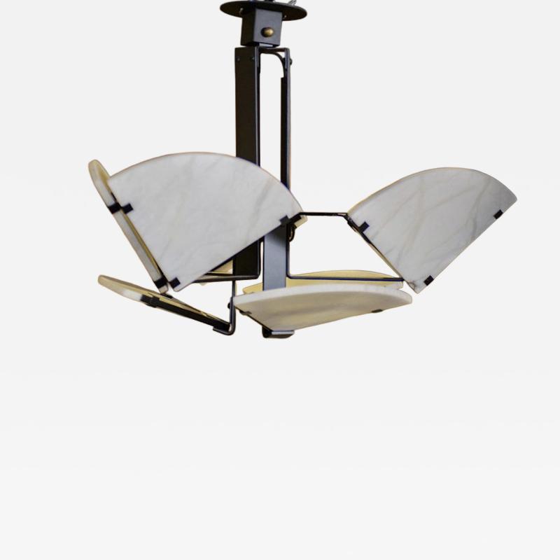 ALABASTER PETAL CHANDELIER