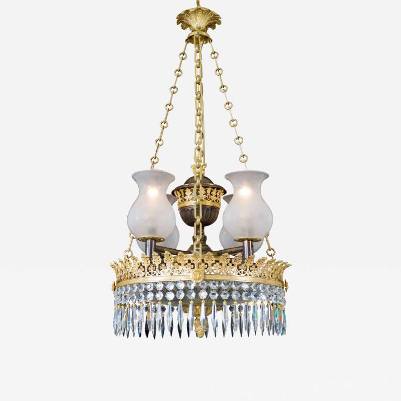 AN IMPORTANT REGENCY PERIOD DISH LIGHT