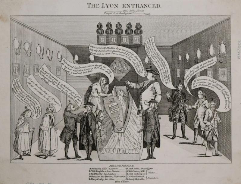 ANONYMOUS THE LYON ENTRANCED