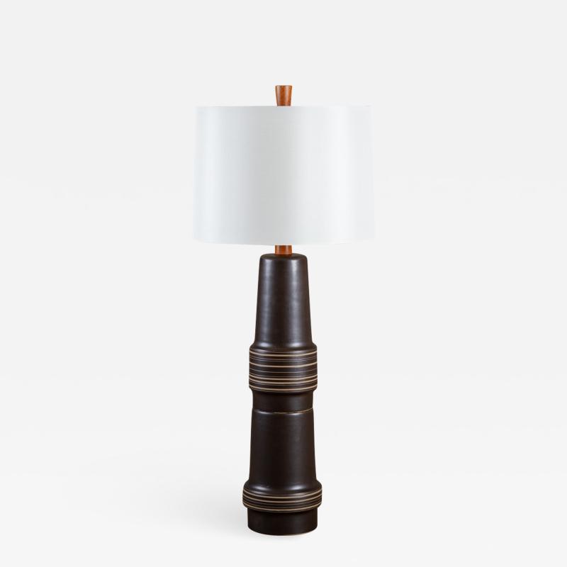 ARNOLD ZAHNER ARNOLD ZAHNER GLAZED CERAMIC LAMP