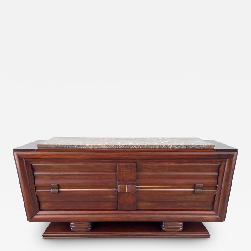ART DECO SIDEBOARD WITH MARBLE