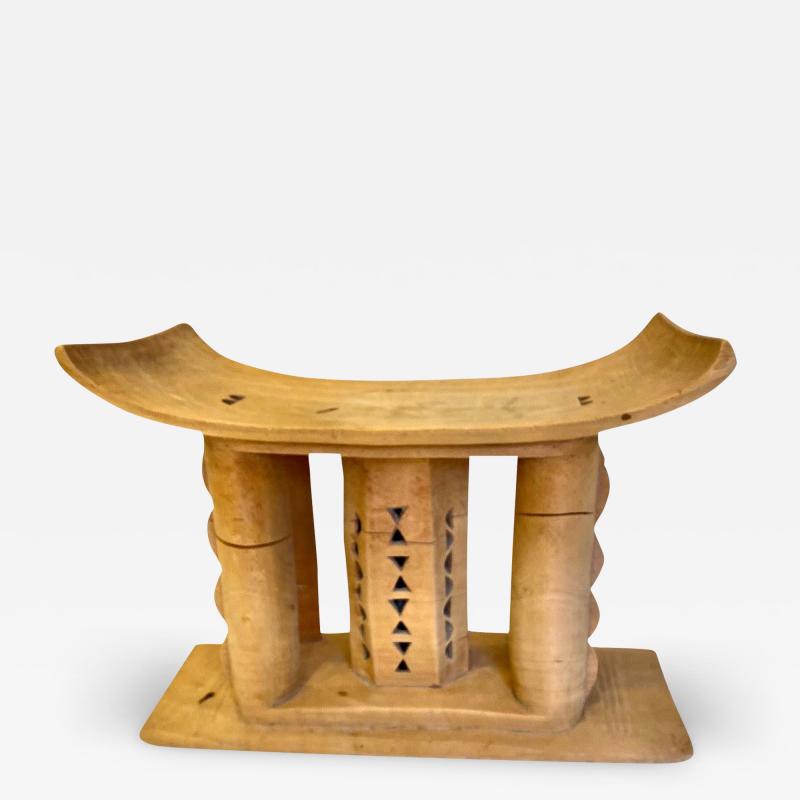 ASHANTI WOOD STOOLS WEST AFRICA GHANA