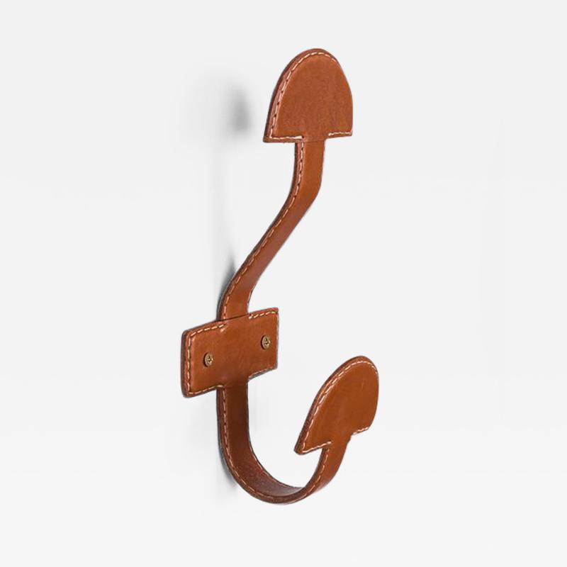 ATELIER LEATHER WRAPPED DOUBLE HOOK TAN