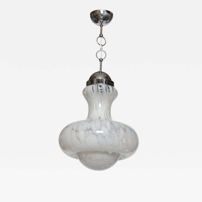 AV Mazzega Murano glass ceiling pendant by Mazzega attributed