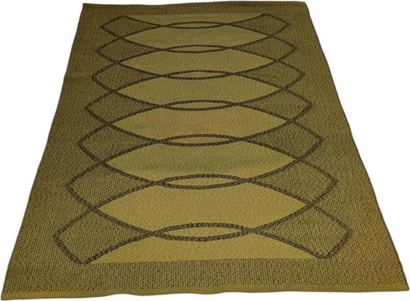 Aapo H rk nen Modern Wool Carpet in Green Tones Finland 1950s