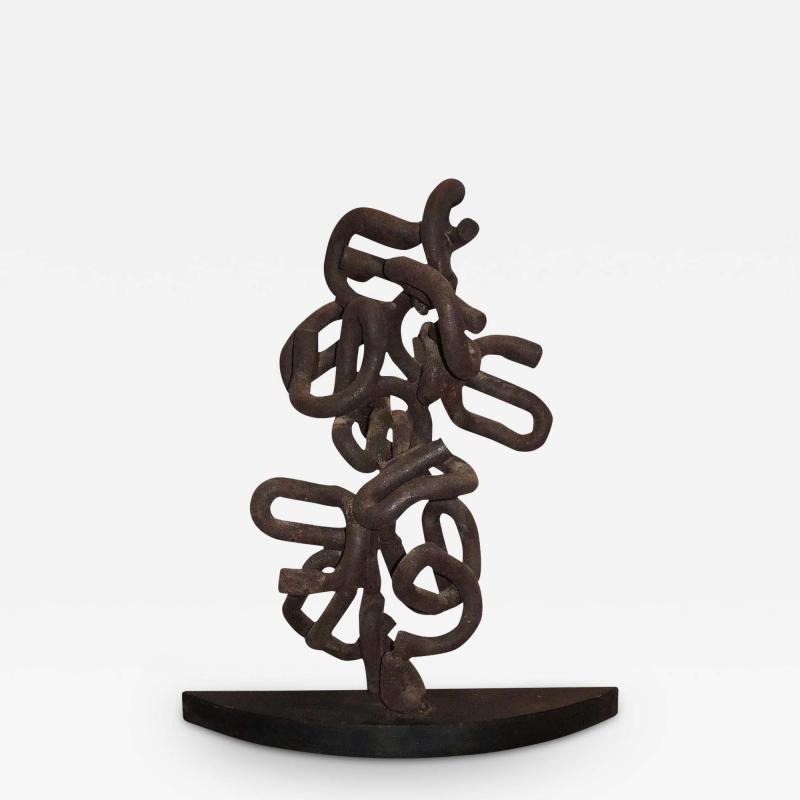 Abstract Metal Sculpture by Joe Seltzer