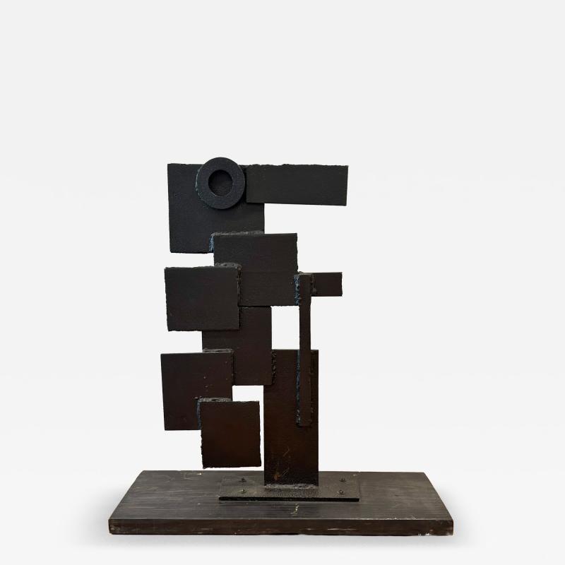Abstract Sculpture in Welded Iron Wood