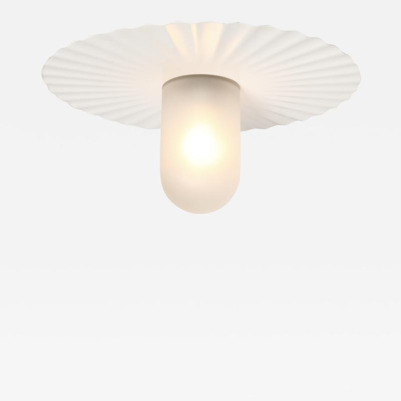 Achille Castiglioni Plisse flush mount by Achille Castiglioni for Flos