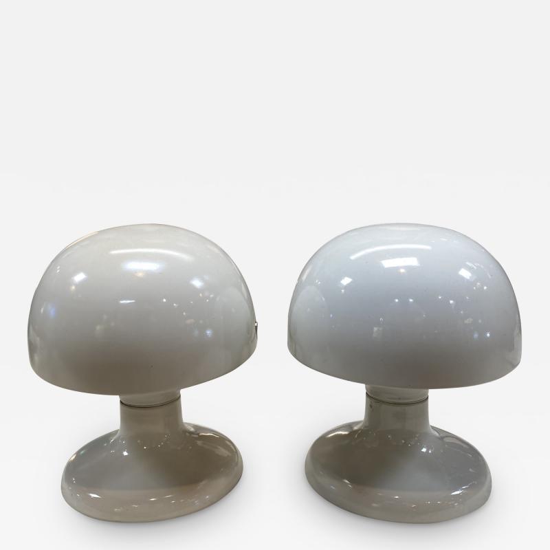 Achille Pier Giacomo Castiglioni Pair of 2 Table Lamps by Tobia Scarpa Achille Castiglioni for Flos 1980s