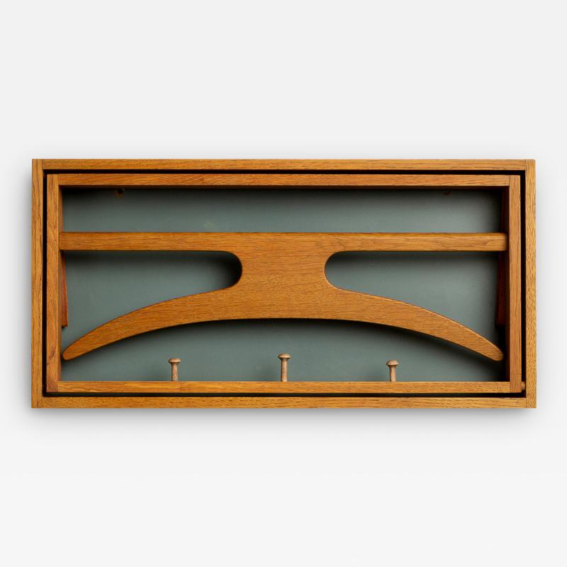 Adam Hoff Wall Mounted Valet Hanger by Adam Hoff Poul stergaard Denmark 1960s