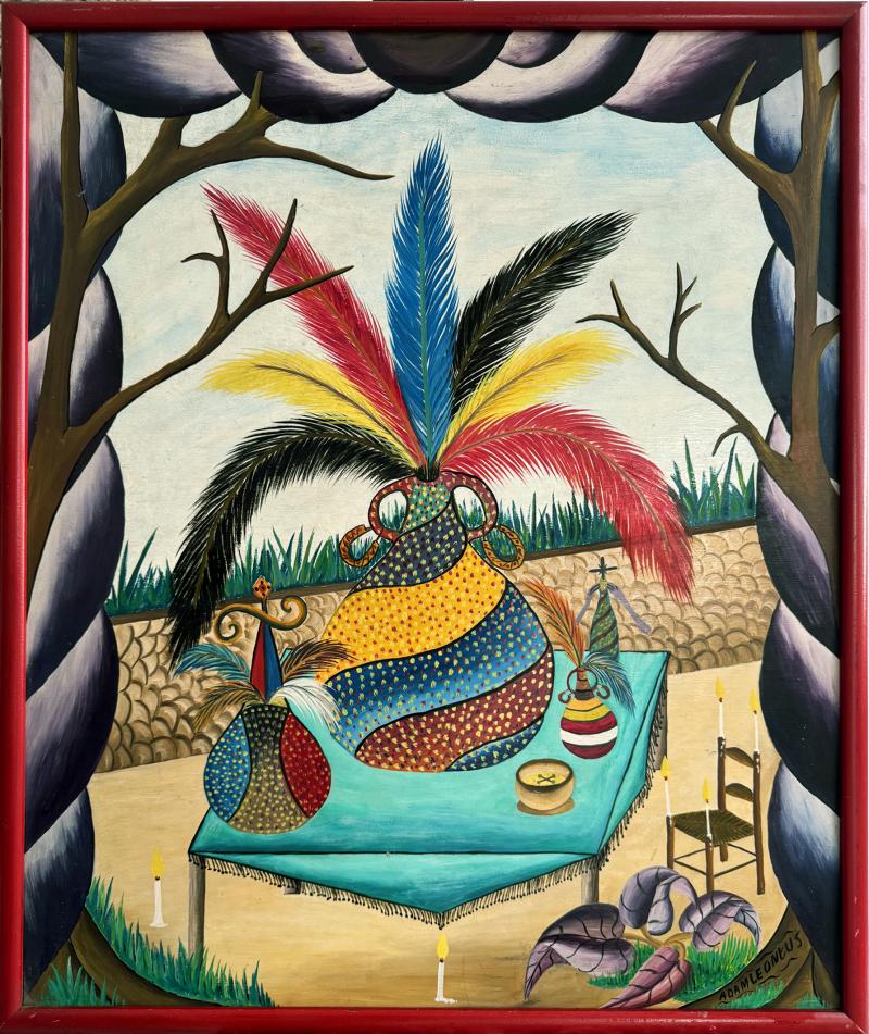 Adam Leontus Voodoo Altar Feast for the Loa