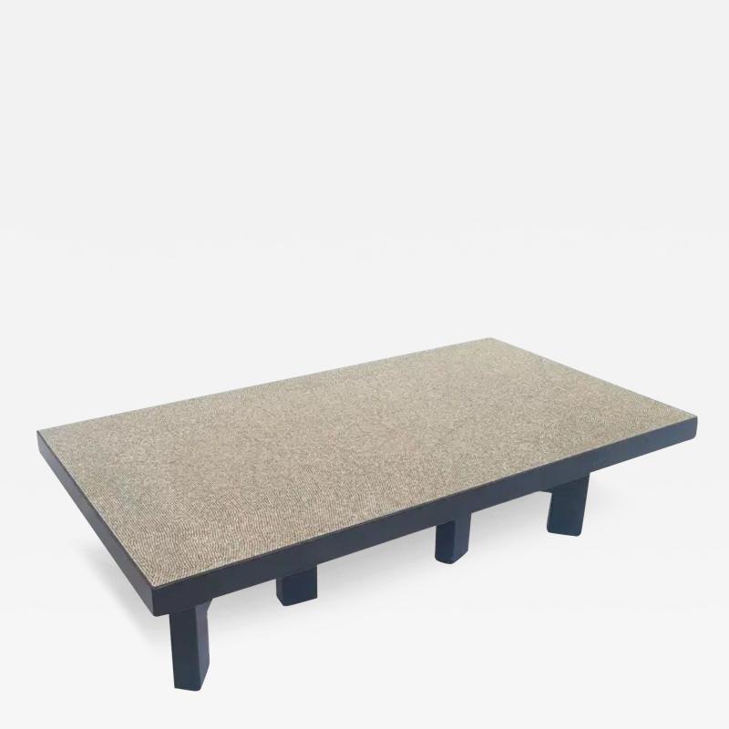 Ado Chale Mid Century Modern Pepper Coffee Table by Ado Chale