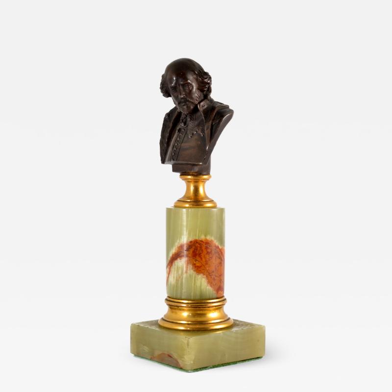 Adolf Karl Brutt Bronze Bust W Shakespeare By Adolf Karl Brutt 1910 Germany H Gladenbeck Son