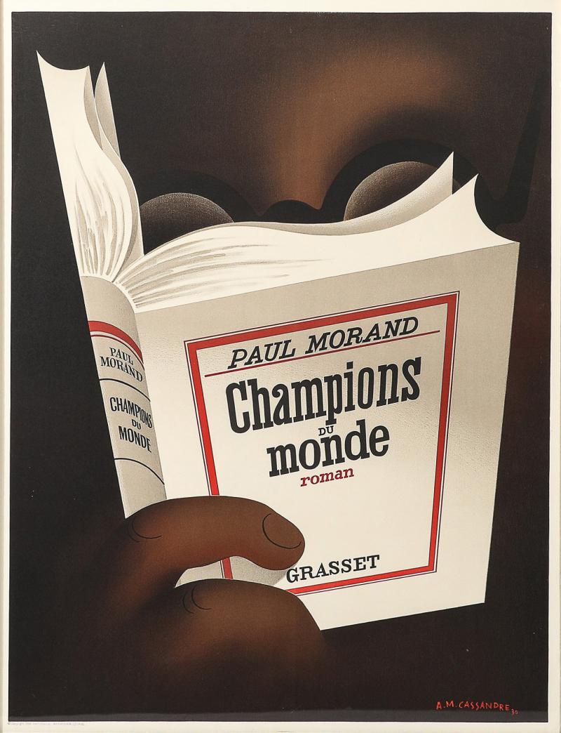 Adolphe Mouron Cassandre Adolphe Cassandre Champions Du Monde Lithograph Poster