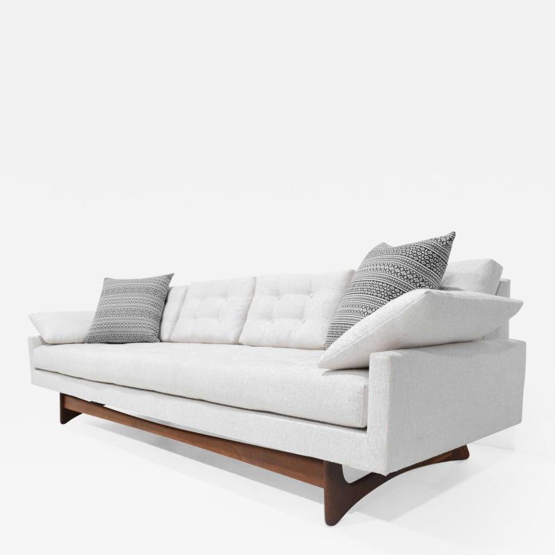 Adrian Pearsall Adrian Pearsall Gondola Sofa in Holly Hunt Outdoor Fabric in Nubby White