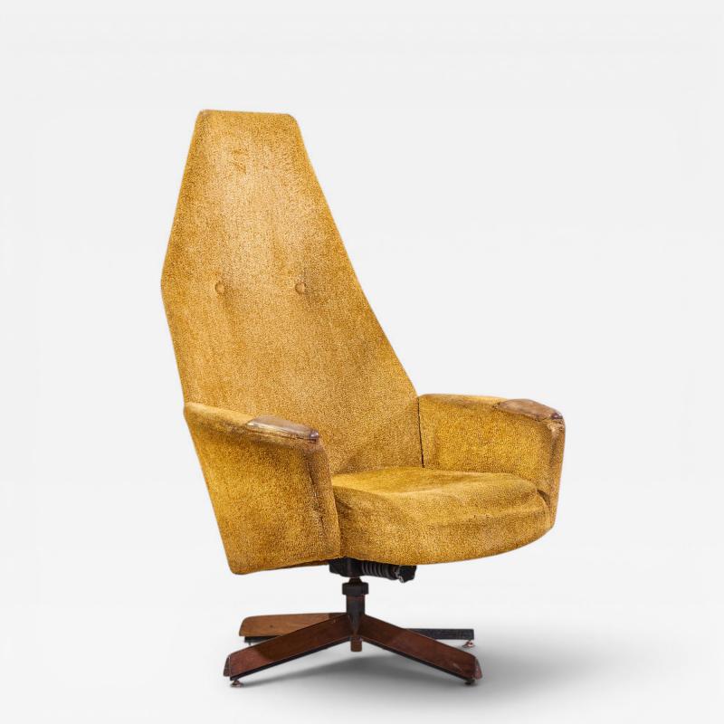 Adrian Pearsall Adrian Pearsall Mid Century Swivel Chair