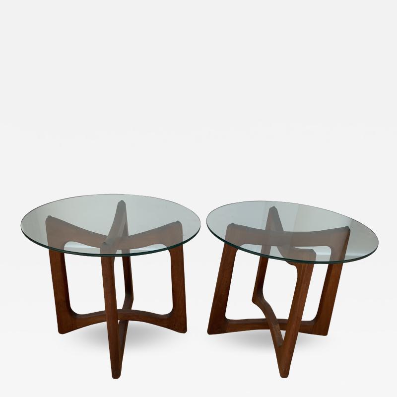Adrian Pearsall Adrian Pearsall Pair of Walnut Side Tables