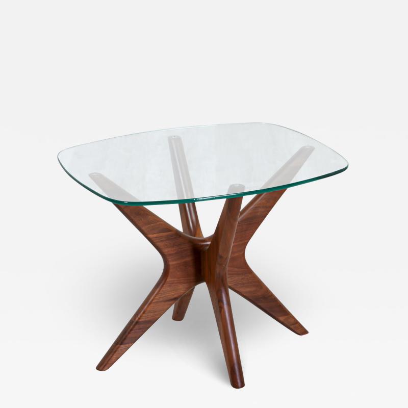 Adrian Pearsall Adrian Pearsall Sculpted Walnut Jax Side Table for Craft Associates