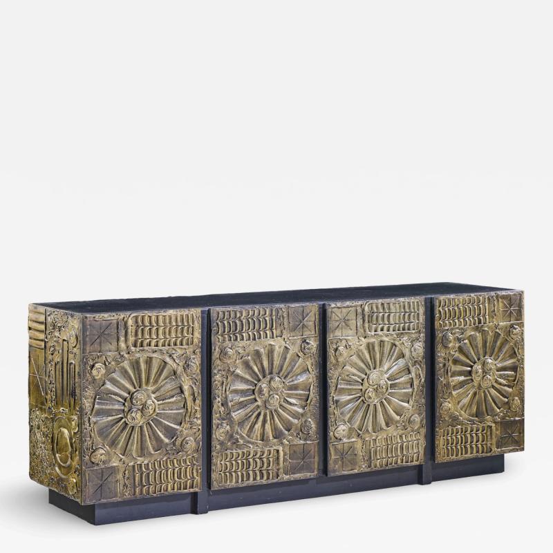 Adrian Pearsall Adrian Pearsall for Craft Associates Mid Century Goop Brutalist Credenza