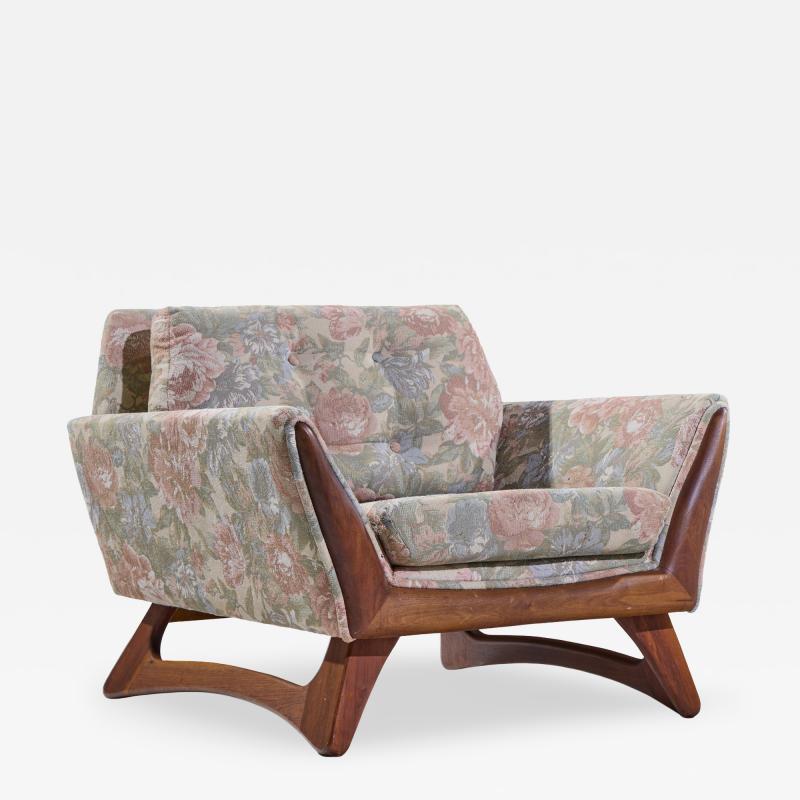 Adrian Pearsall Adrian Pearsall for Craft Associates Mid Century Walnut Lounge Chair