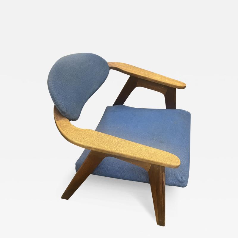 Adrian Pearsall MID CENTURY ANGLED ARMCHAIR
