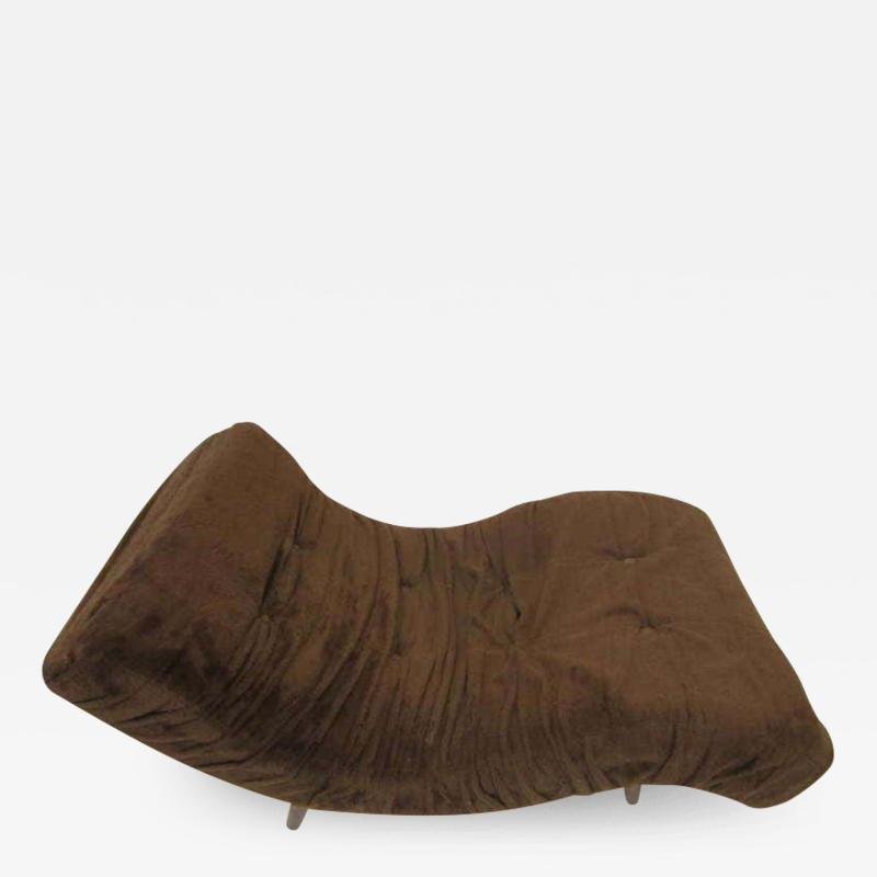 Adrian Pearsall Two Person Wave Chaise Lounge MidCentury Modern in the style of Adrian Pearsall