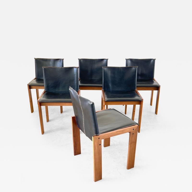 Afra Tobia Scarpa AFRA TOBIA SCARPA MONK CHAIRS SET OF 6