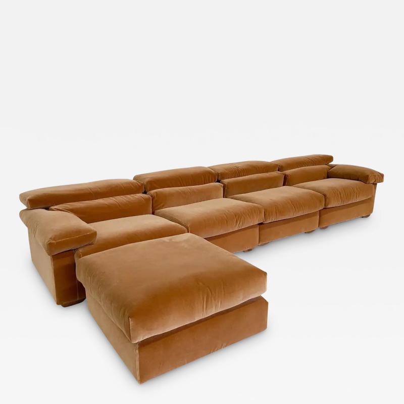 Afra Tobia Scarpa Mid Century Erasmo Sofa by Afra Tobia Scarpa for B B Italia