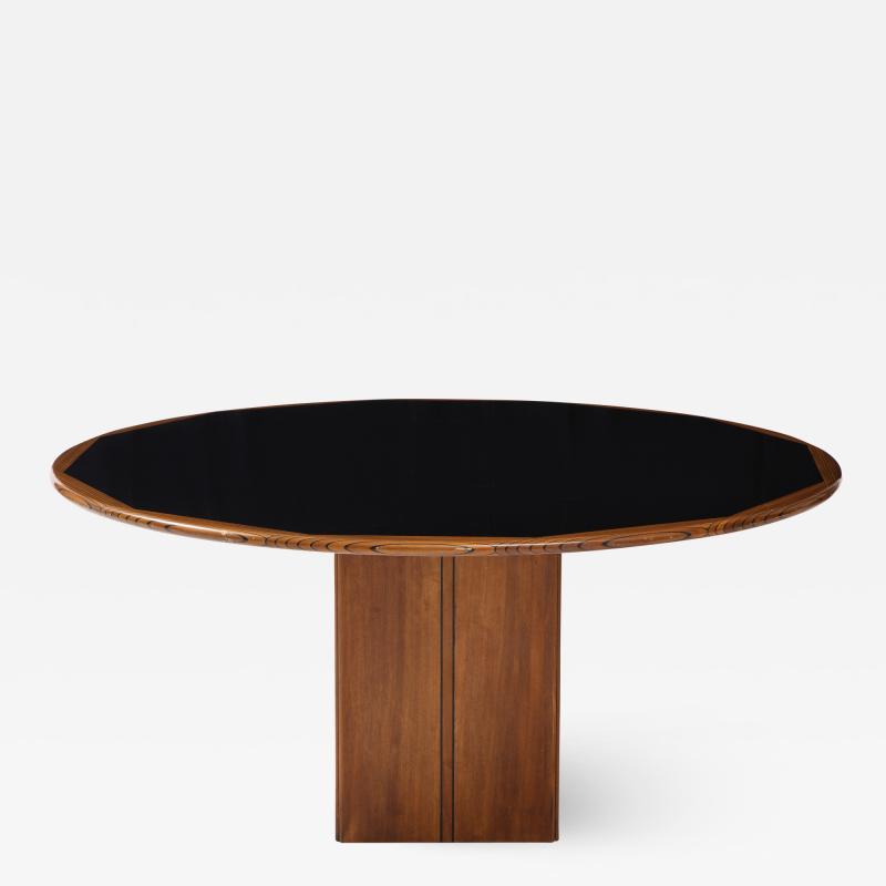 Afra Tobia Scarpa Round Africa Table designed by Afra Tobia Scarpa for Maxalto Artona