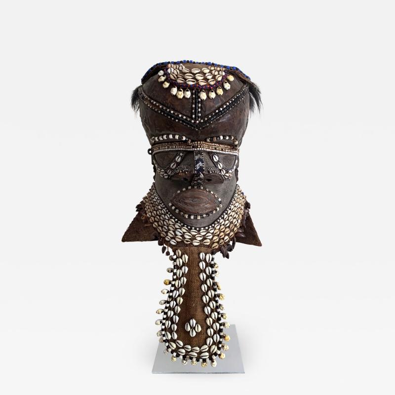 African Kuba Helmet Mask