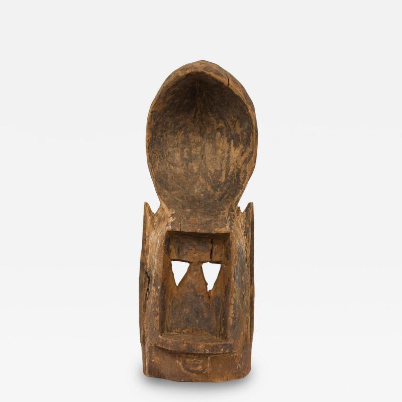 African Mali 20th Century Hand Carved Wooden Dogon Mask