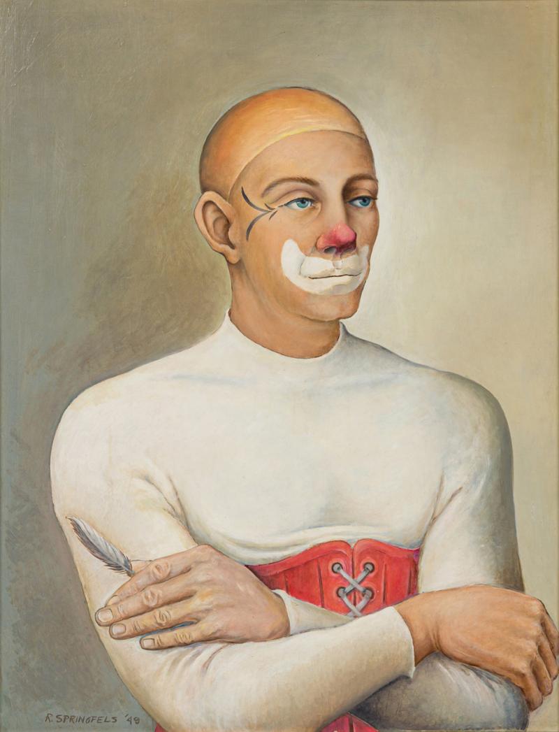 Agnello Clown by Robert Springfels 1949