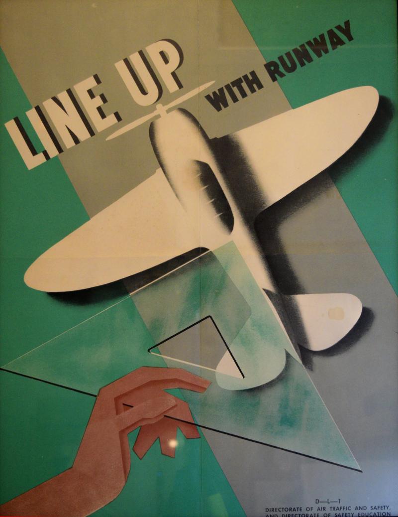 Airplane Posters Modernist Constructivist Design