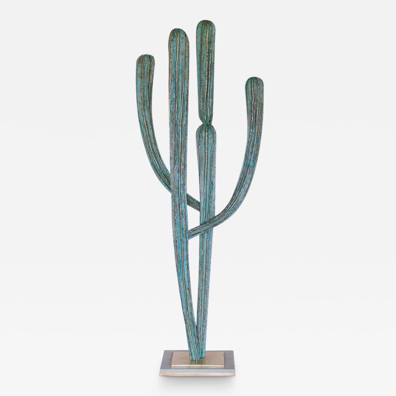 Alain Chervet A Sculptural Cactus by Alain Chervet 1987 titled Tikal