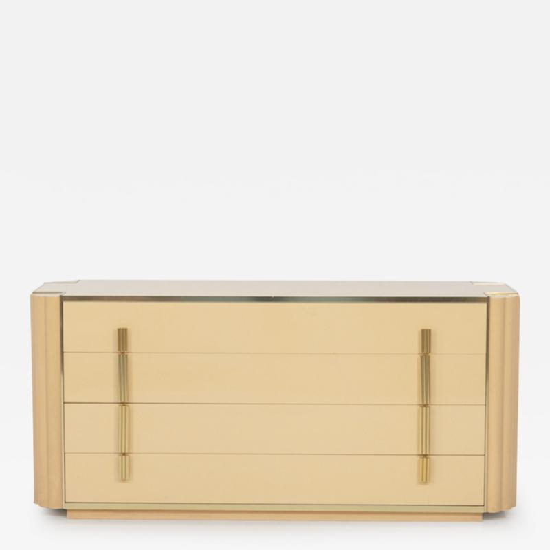 Alain Delon French 1970s Maison Jansen chest of drawers designed by Alain Delon