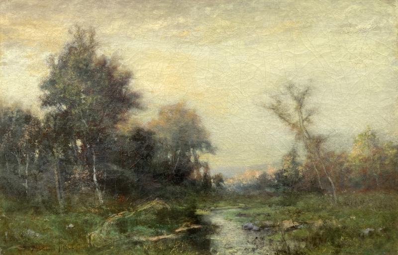 Albert Babb Insley Meadow Stream 