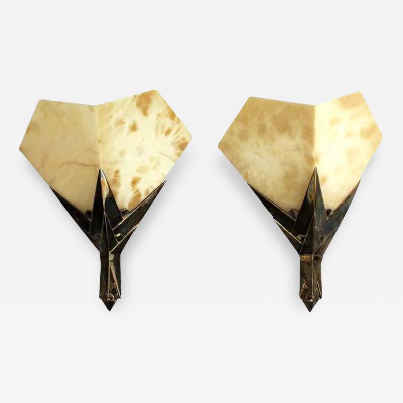 Albert Cheuret Wall Sconces by Albert Cheuret