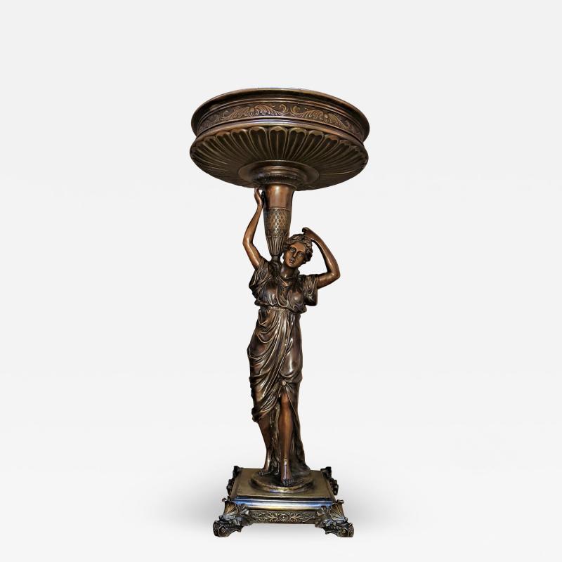 Albert Ernest Carrier Belleuse 19C French Bronze Centerpiece by A Carrier