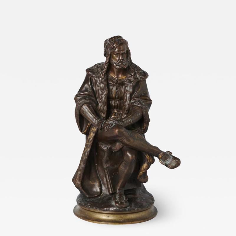 Albert Ernest Carrier Belleuse French Bronze Of Albrecht Duhrer A E Carrier Belleuse