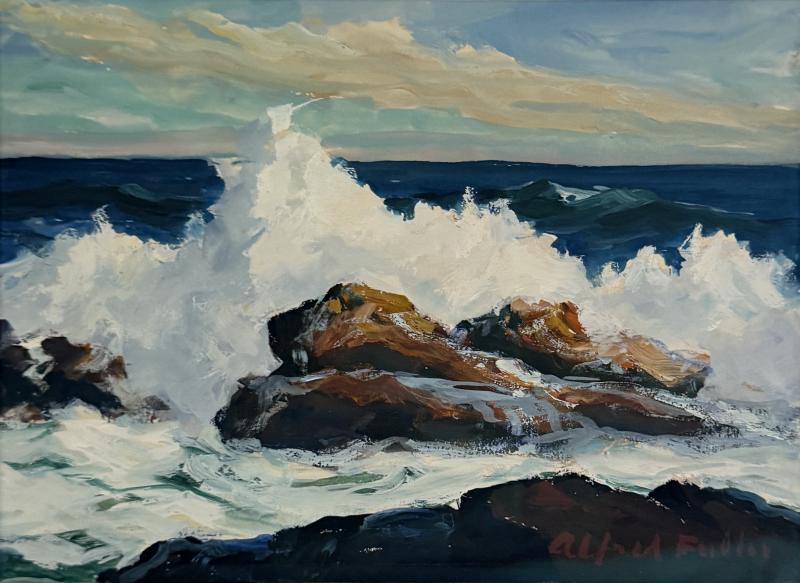 Albert Fuller Albert Fuller Monhegan Island Maine Painting