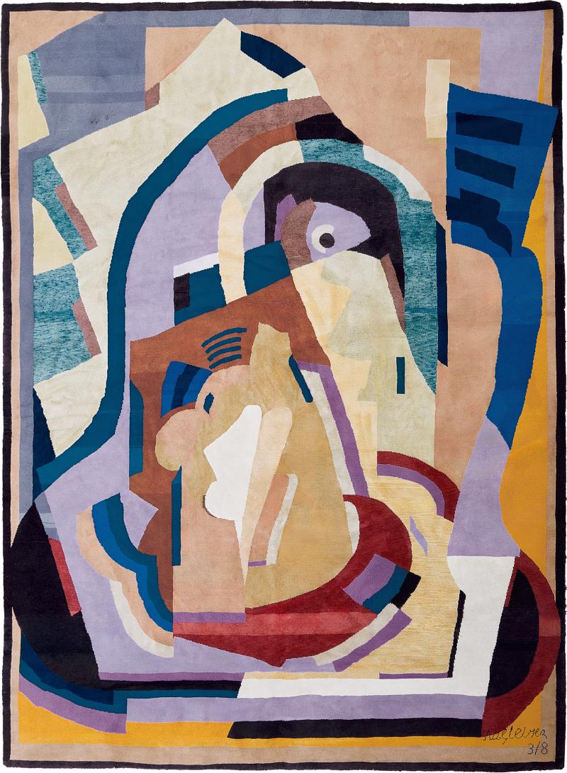 Albert Gleizes Rug Design N 41 Composition Customizable