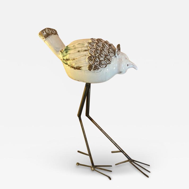 Albert Thiry Ceramic Wader by Albert Thiry Vallauris France 1960s