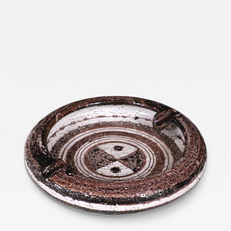 Aldo Londi Aldo Londi Italian Glazed Ceramic Ashtray for Bitossi Studio